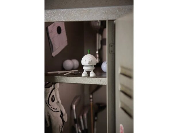 Hoptimist Golf Bumble 4,5 x 5,8 x 7,6 cm S Wit