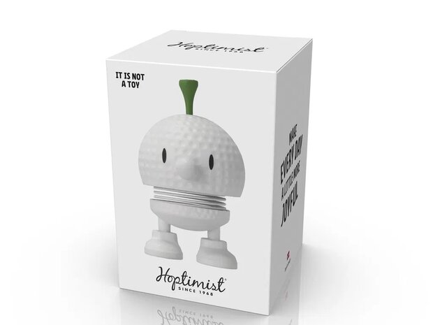 Hoptimist Golf Bumble 4,5 x 5,8 x 7,6 cm S Wit
