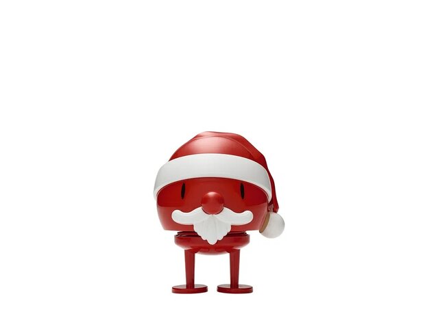 Hoptimist Santa Claus Bumble Hoptimist 9.1 x 8.8 x 10.5 cm M Rood Kerstman