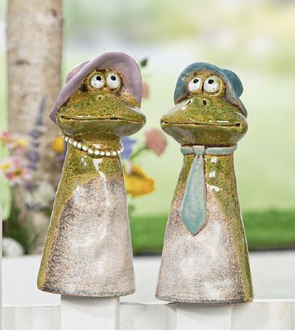 Figuur kikker "CHARLOTTE" 58303-2