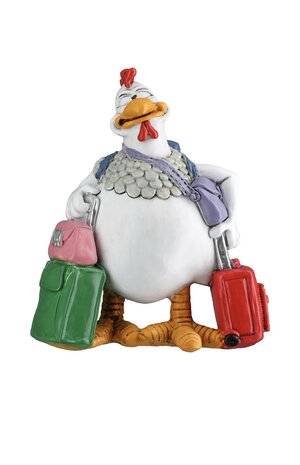 Figuur kip "REIZEN" 61557