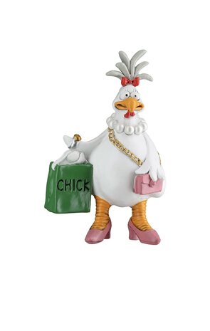 Figuur kip  "SHOPPING" 61559