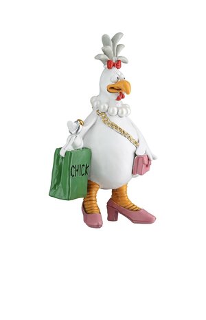 Figuur kip  "SHOPPING" 61559