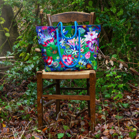 My daily bag Boodschappentas Fleur d'eau