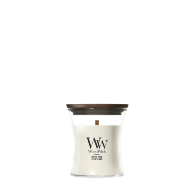 WoodWick White Teak Mini