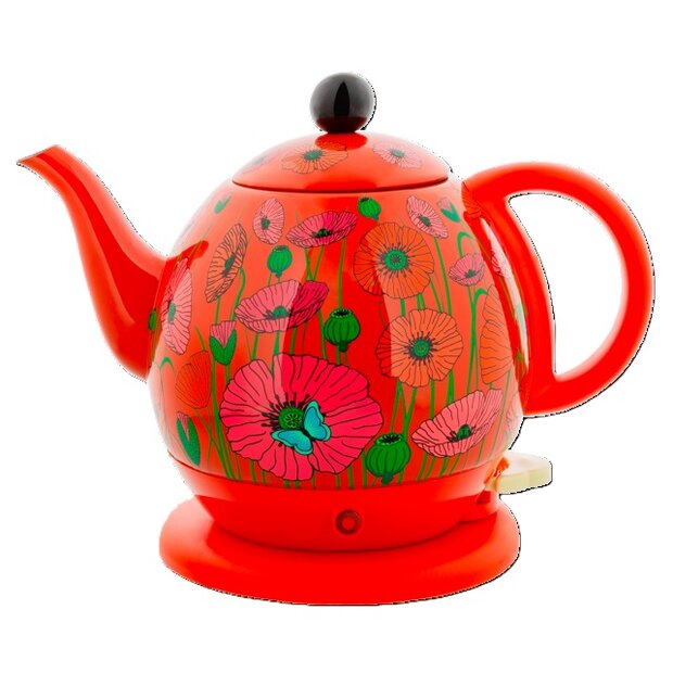 Elektrische waterkoker Byzance Coquelicots