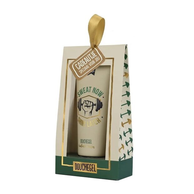 Douchegel in cadeauverpakking - Sweat now Shine later