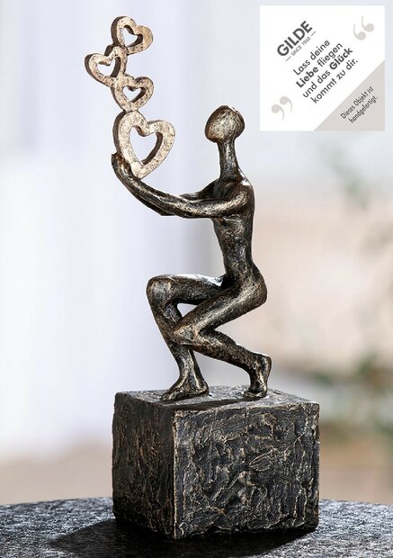 Sculpture "FLYING HEARTS" 62888