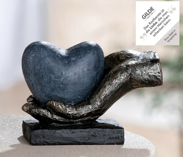 Sculpture "HEART IN YOUR HAND" 62889