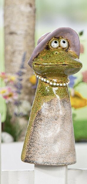 Figuur kikker "CHARLOTTE" 58303-2