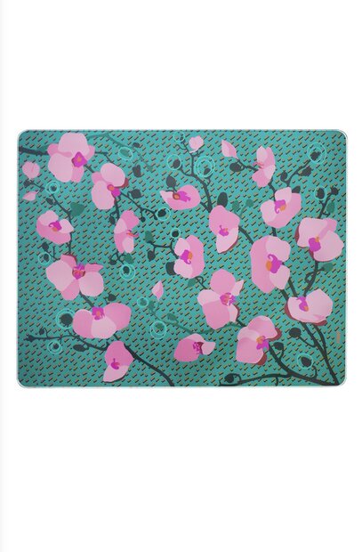 Commy snij/serveerplank Orchid Blue