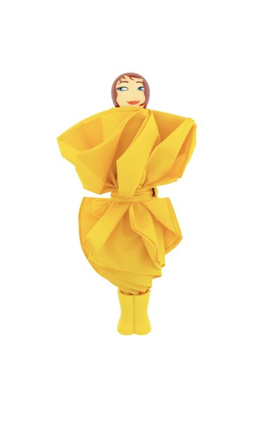 Compacte paraplu - Rain Parade Yellow geel