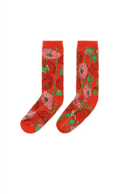 Duchesse Sokken Coquelicots Pylones