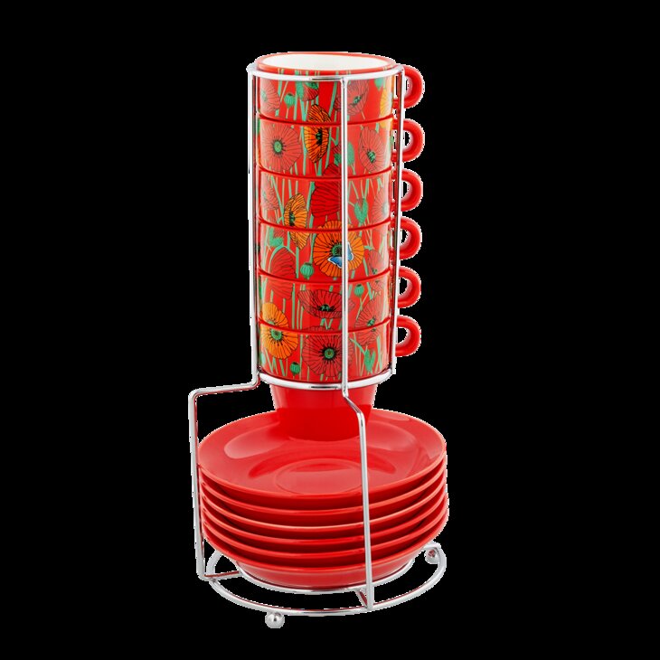 Cups Tower Coquelicots, Pylones