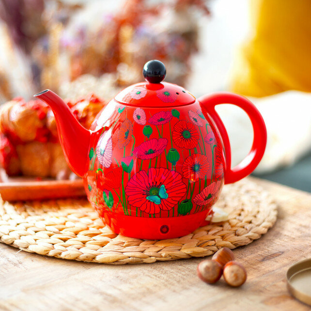 Elektrische waterkoker Byzance Coquelicots