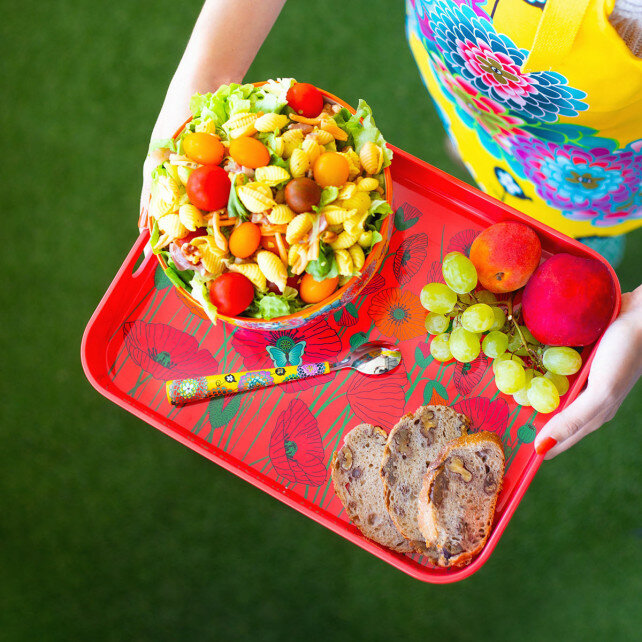 Dienblad Ap&eacute;ritime Coquelicots