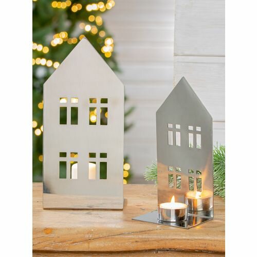 Theelichthouder Huis "CASITA"