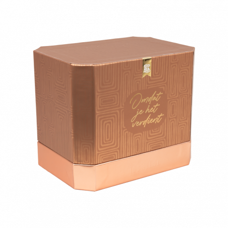 Cadeaupakket "OMDAT JE HET VERDIENT"