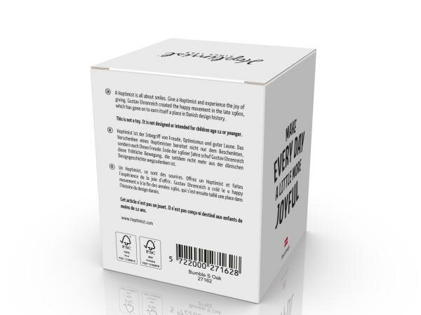 Hoptimist Bumble Hoptimist 4,5 x 5,8 x 7,6 cm S Eiken