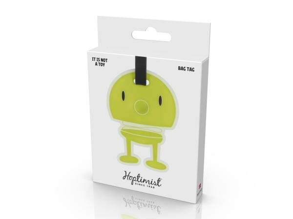 Hoptimist Bagagelabel Hoptimist 10,5 x 8 x 0,7 cm Groen