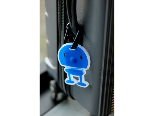 Hoptimist Bagagelabel Hoptimist 10,5 x 8 x 0,7 cm Blauw
