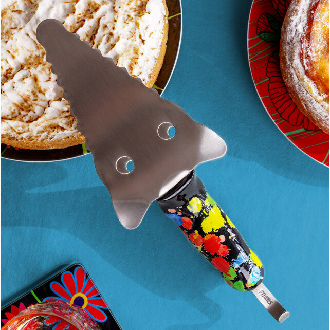 Taartschep Filou zwart palette BK