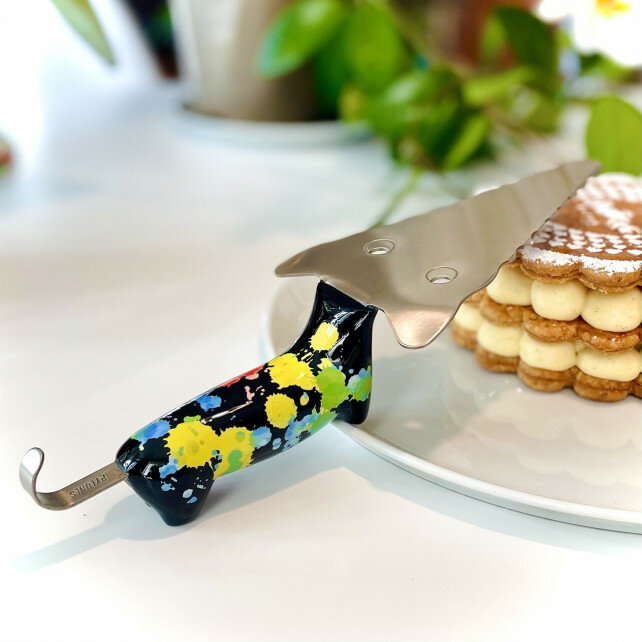 Taartschep Filou zwart palette BK