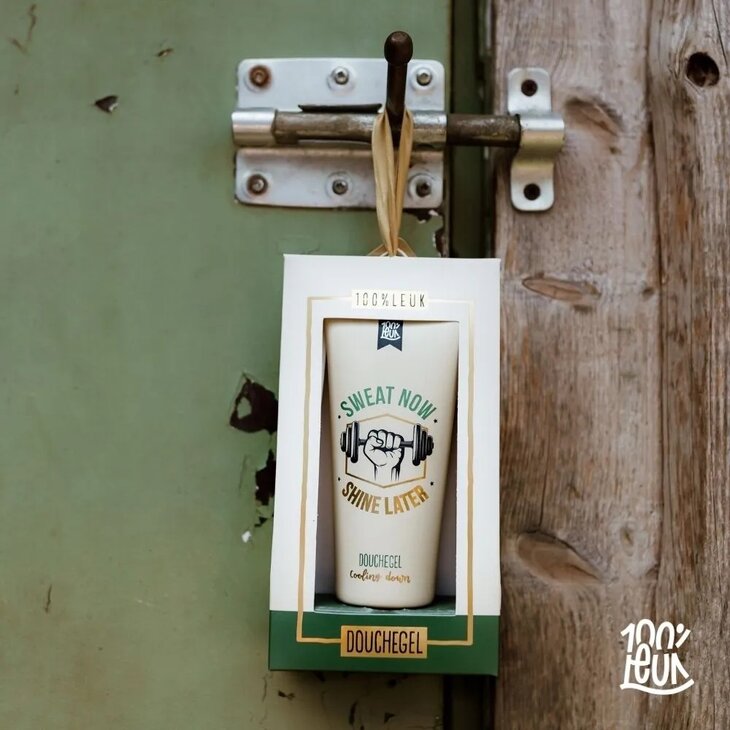 Douchegel in cadeauverpakking - Sweat now Shine later