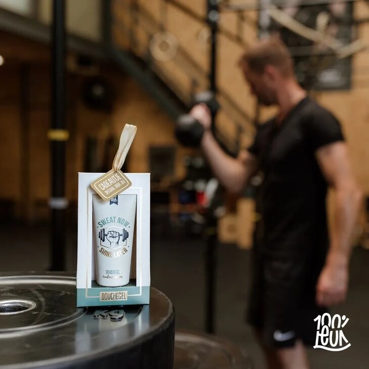 Douchegel in cadeauverpakking - Sweat now Shine later