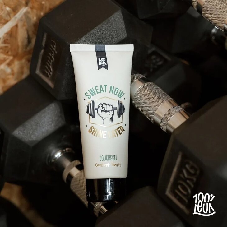 Douchegel in cadeauverpakking - Sweat now Shine later