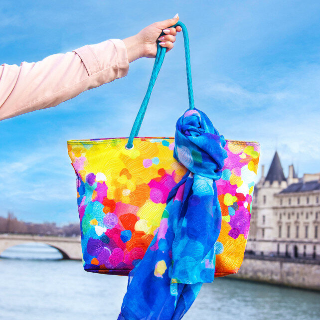 My daily bag Boodschappentas Palette