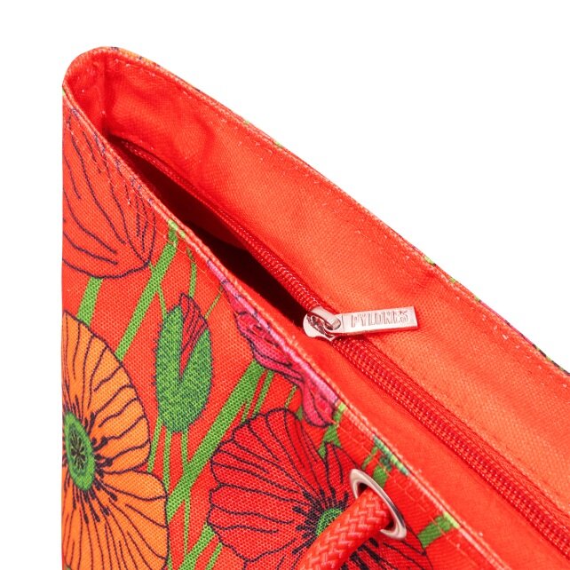 My daily bag Boodschappentas Coquelicots