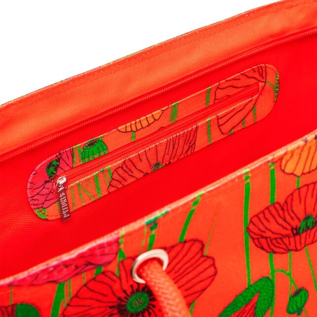 My daily bag Boodschappentas Coquelicots