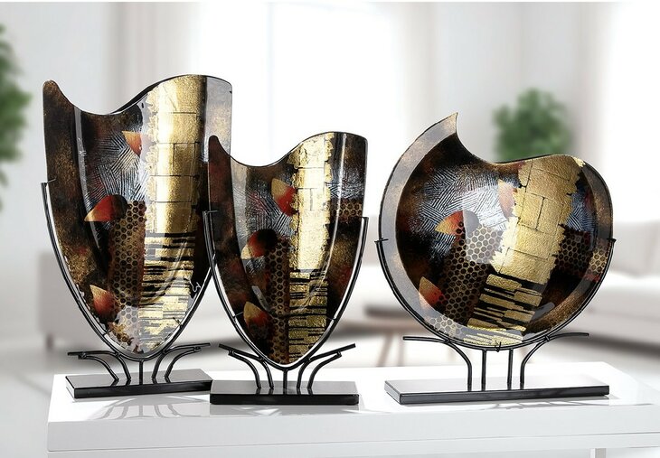 Glasart vaas "DIXION" 48 cm 61425  