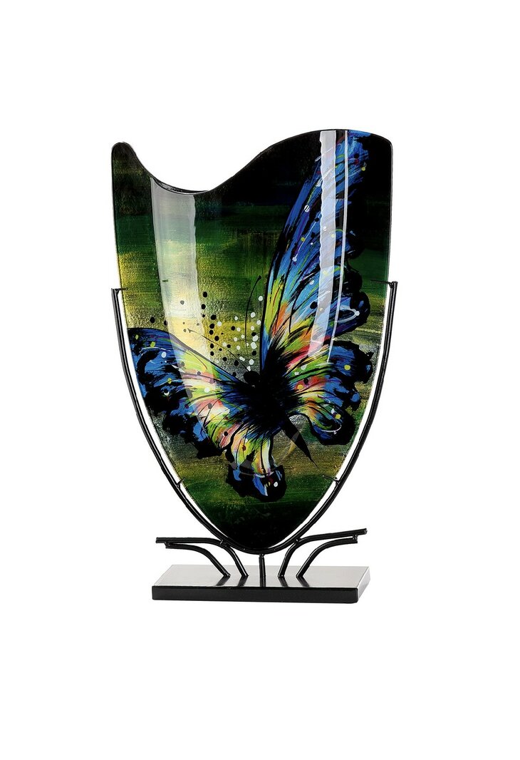 Glasart vaas "SCHMETTERLING" vlinder 57 cm 61430  