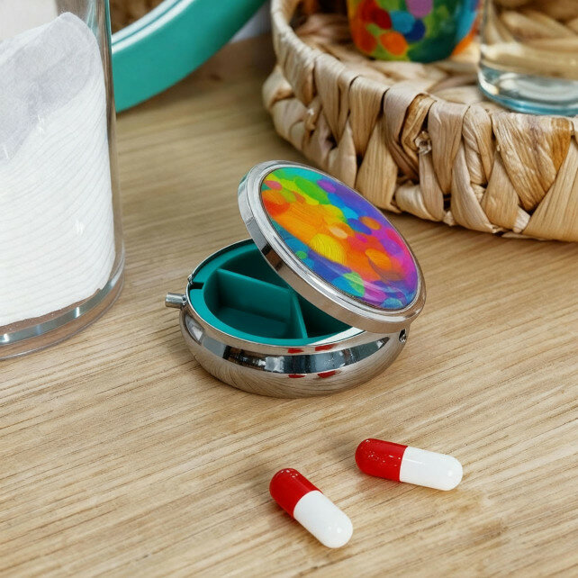 Pillendoos Palette.van Pylones.Pill box Posologik.