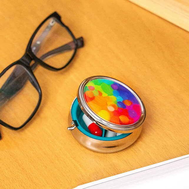 Pillendoos Palette.van Pylones.Pill box Posologik.