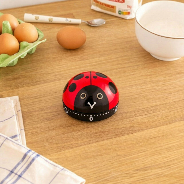 On Time Keukenwekker Lieveheersbeestje