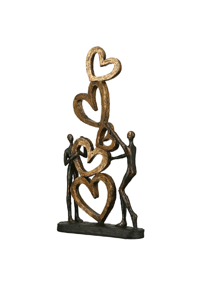 Sculpture "HERZ AUF HERZ" 89269