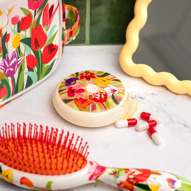 Spin Doctor - 7 day pillbox - 7 dagen pillendoos Tulipes