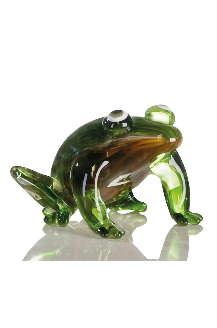 Glass Figure Frog Kikker