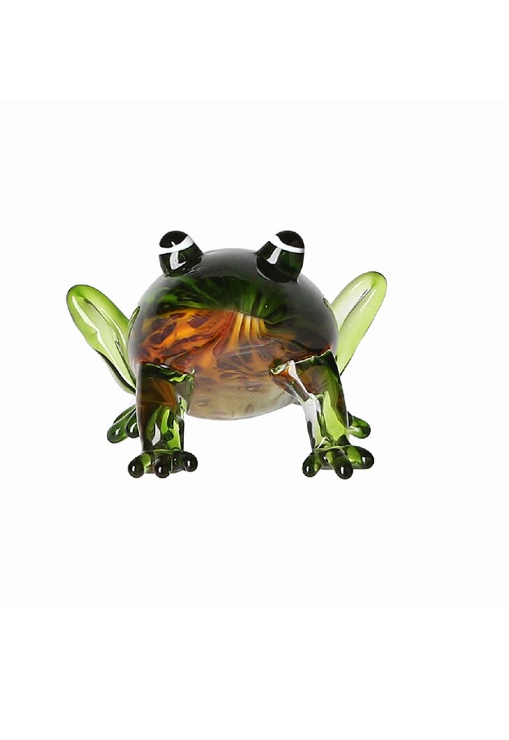 Glass Figure Frog Kikker