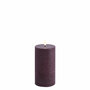Led kaars Plum 7,8 x 15 cm
