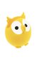 Brillenhouder Uil Geel