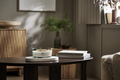 Woodwick White Teak Ellipse Candle