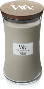 WOODWICK Geurkaars Fireside Large