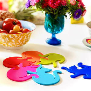Onderzetters Entre Chats Multi Colour PYLONES