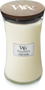 WOODWICK Geurkaars Island Coconut Large