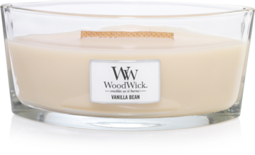 WOODWICK Geurkaars Vanilla Bean Ellipse