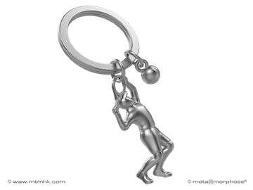 Sleutelhanger tennisspeler